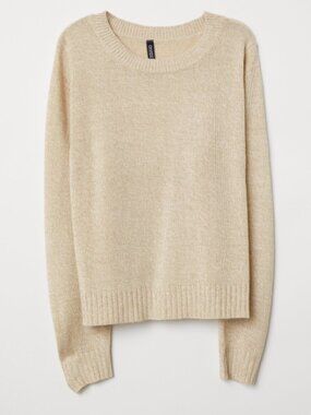 H&M Neutral Knit Sweater